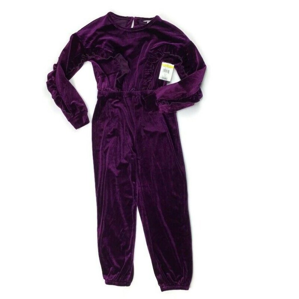Habitual Baby Girls Jumpsuit Purple Size 6X Carina
